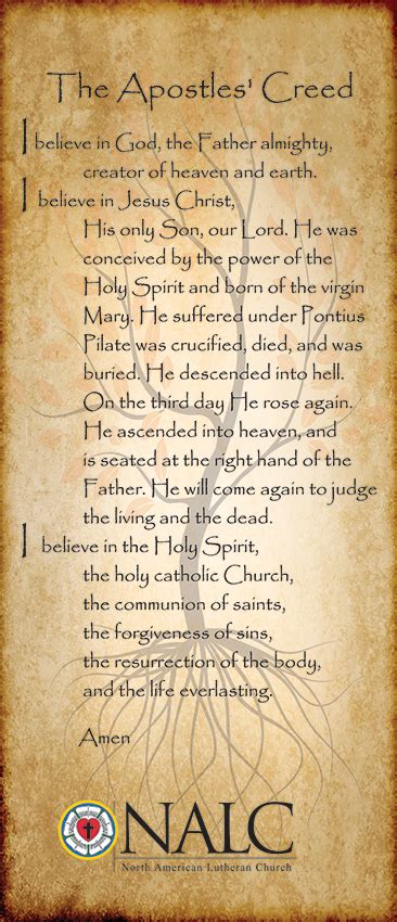 the original apostles creed|the apostles creed traditional version.